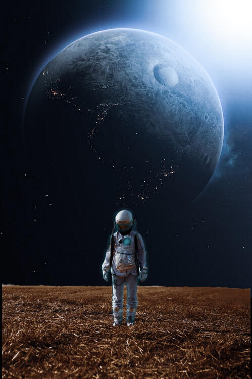 A little too much obsessed with astronauts